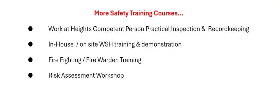 More Safety Training